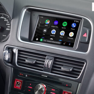 Alpine X703D-Q5 7-Zoll Premium-Infotainment-System für Audi Q5 mit Navigationssystem, Apple CarPlay und Android Auto Unterstü
