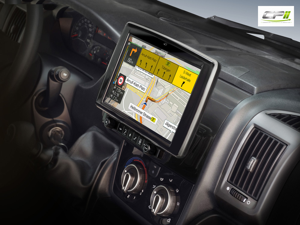 Alpine X903D-DU 9-Zoll-Navigationssystem mit Tochscreen für Fiat Ducato III, Citroën Jumper II und Peugeot Boxer II mit TomTo
