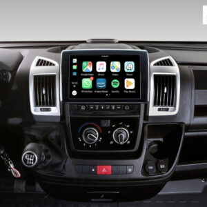 Alpine X903D-DU 9-Zoll-Navigationssystem mit Tochscreen für Fiat Ducato III, Citroën Jumper II und Peugeot Boxer II mit TomTo