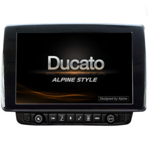Alpine X903D-DU 9-Zoll-Navigationssystem mit Tochscreen für Fiat Ducato III, Citroën Jumper II und Peugeot Boxer II mit TomTo