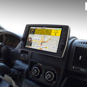 Alpine X903D-DU2 9-Zoll-Navigationssystem mit schwenkbaren Bildschirm für Fiat Ducato III, Citroën Jumper II und Peugeot Boxe