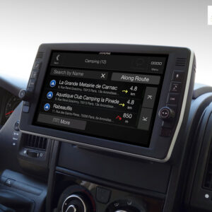 Alpine X903D-DU2 9-Zoll-Navigationssystem mit schwenkbaren Bildschirm für Fiat Ducato III, Citroën Jumper II und Peugeot Boxe