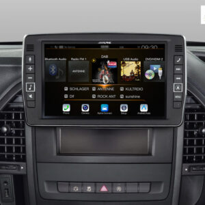 Alpine X903D-V447 23 cm (9-Zoll) Premium-Infotainment-System für Mercedes Vito (447) mit Navigationssystem, Apple CarPlay und
