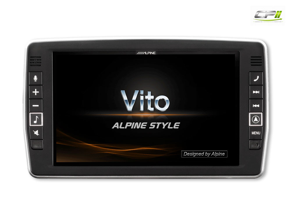 Alpine X903D-V447 23 cm (9-Zoll) Premium-Infotainment-System für Mercedes Vito (447) mit Navigationssystem, Apple CarPlay und