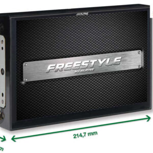 Alpine X903DC-F Freestyle 9-Zoll-Navigationssystem mit Reisemobil- und LKW-Software, Apple CarPlay und Android Auto Unterstüt