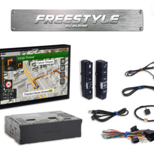 Alpine X903DC-F Freestyle 9-Zoll-Navigationssystem mit Reisemobil- und LKW-Software, Apple CarPlay und Android Auto Unterstüt