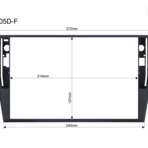 Alpine i905D-F Freestyle – 9-Zoll-Mobile-Media-Station zur individuellen Installation, mit DAB+, Wireless Apple CarPlay und A
