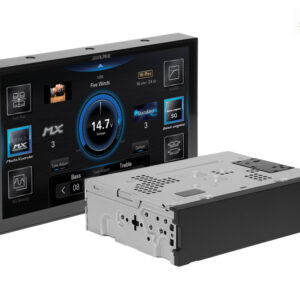 Alpine i905D-F Freestyle – 9-Zoll-Mobile-Media-Station zur individuellen Installation, mit DAB+, Wireless Apple CarPlay und A
