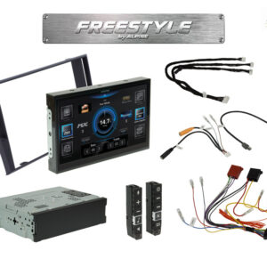 Alpine i905D-F Freestyle – 9-Zoll-Mobile-Media-Station zur individuellen Installation, mit DAB+, Wireless Apple CarPlay und A