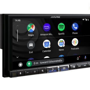 Alpine iLX-705DM 2-DIN-Autoradio und Digital-Media-Station mit 7-Zoll-Touchscreen, DAB+, Apple CarPlay und Android Auto