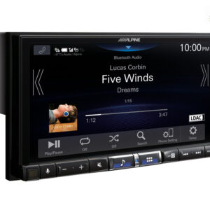 Alpine iLX-705DM 2-DIN-Autoradio und Digital-Media-Station mit 7-Zoll-Touchscreen, DAB+, Apple CarPlay und Android Auto