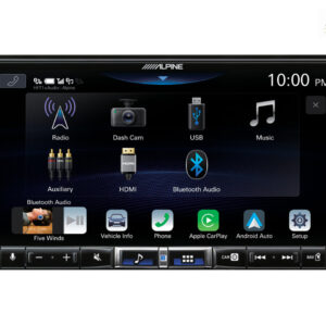 Alpine iLX-705DM 2-DIN-Autoradio und Digital-Media-Station mit 7-Zoll-Touchscreen, DAB+, Apple CarPlay und Android Auto
