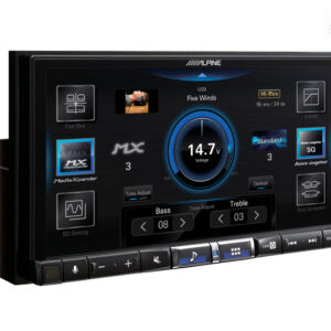 Alpine iLX-705S453B 2-DIN-Autoradio und Digital-Media-Station mit 7-Zoll-Touchscreen, DAB+, Apple CarPlay Wireless und Androi
