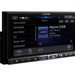 Alpine iLX-705S453B 2-DIN-Autoradio und Digital-Media-Station mit 7-Zoll-Touchscreen, DAB+, Apple CarPlay Wireless und Androi