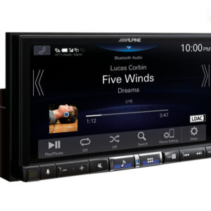 Alpine iLX-705S453B 2-DIN-Autoradio und Digital-Media-Station mit 7-Zoll-Touchscreen, DAB+, Apple CarPlay Wireless und Androi