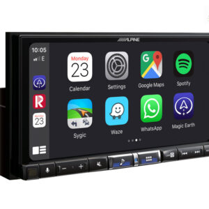 Alpine iLX-705S453B 2-DIN-Autoradio und Digital-Media-Station mit 7-Zoll-Touchscreen, DAB+, Apple CarPlay Wireless und Androi