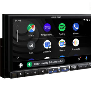 Alpine iLX-705S453B 2-DIN-Autoradio und Digital-Media-Station mit 7-Zoll-Touchscreen, DAB+, Apple CarPlay Wireless und Androi