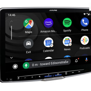 Alpine iLX-F115D Autoradio mit 11-Zoll Touchscreen, DAB+, 1-DIN-Einbaugehäuse, Apple CarPlay Wireless und Android Auto Unters