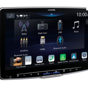 Alpine iLX-F115D Autoradio mit 11-Zoll Touchscreen, DAB+, 1-DIN-Einbaugehäuse, Apple CarPlay Wireless und Android Auto Unters