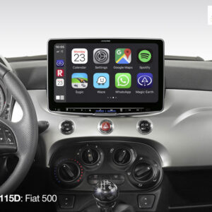 Alpine iLX-F115D Autoradio mit 11-Zoll Touchscreen, DAB+, 1-DIN-Einbaugehäuse, Apple CarPlay Wireless und Android Auto Unters