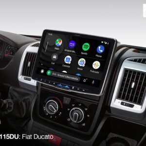Alpine iLX-F115DU Autoradio mit 11-Zoll Touchscreen, DAB+, 1-DIN-Einbaugehäuse, Apple CarPlay Wireless und Android Auto Unter