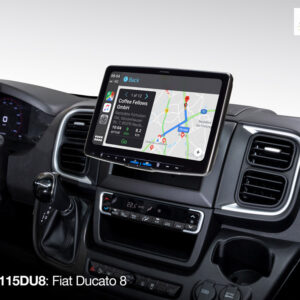 Alpine iLX-F115DU8 Autoradio mit 11-Zoll Touchscreen, DAB+, 1-DIN-Einbaugehäuse, Apple CarPlay Wireless und Android Auto Unte