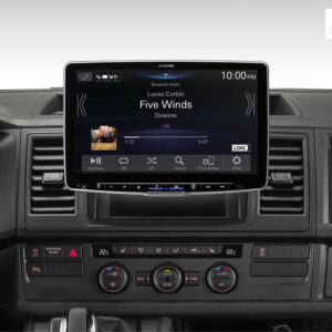 Alpine iLX-F115T6 Autoradio für VW T5 und T6 mit 11-Zoll-Touchscreen 1-DIN-Einbaugehäuse, DAB+, Apple CarPlay und Android Aut