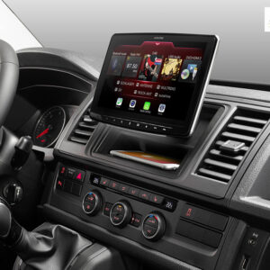 Alpine iLX-F115T6 Autoradio für VW T5 und T6 mit 11-Zoll-Touchscreen 1-DIN-Einbaugehäuse, DAB+, Apple CarPlay und Android Aut