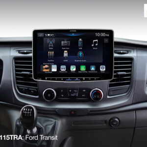 Alpine iLX-F115TRA Autoradio mit 11-Zoll Touchscreen, DAB+, 1-DIN-Einbaugehäuse, Apple CarPlay Wireless und Android Auto Unte