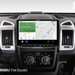 Alpine iLX-F905DU Autoradio mit 9-Zoll Touchscreen Fiat Ducato 3, Peugeot Boxer 2, Citroën Jumper 2 und Opel Movano 3