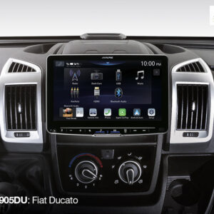 Alpine iLX-F905DU Autoradio mit 9-Zoll Touchscreen Fiat Ducato 3, Peugeot Boxer 2, Citroën Jumper 2 und Opel Movano 3