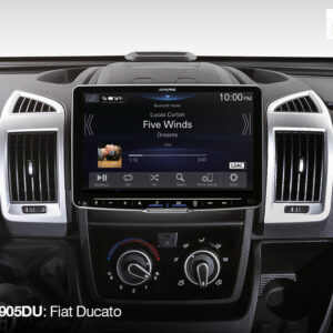 Alpine iLX-F905DU Autoradio mit 9-Zoll Touchscreen Fiat Ducato 3, Peugeot Boxer 2, Citroën Jumper 2 und Opel Movano 3