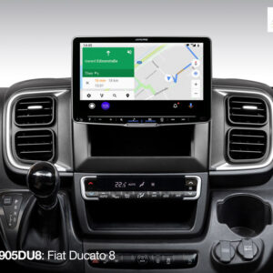 Alpine iLX-F905DU8 Autoradio mit 9-Zoll Touchscreen, DAB+, 1-DIN-Einbaugehäuse, Apple CarPlay Wireless und Android Auto Unter