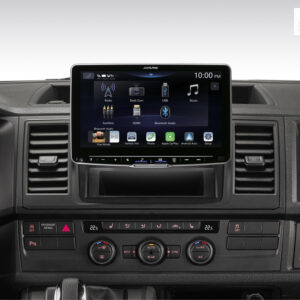 Alpine iLX-F905T6 Autoradio für VW T5 und T6 mit 9-Zoll-Touchscreen 1-DIN-Einbaugehäuse, DAB+, Apple CarPlay und Android Auto