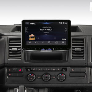 Alpine iLX-F905T6 Autoradio für VW T5 und T6 mit 9-Zoll-Touchscreen 1-DIN-Einbaugehäuse, DAB+, Apple CarPlay und Android Auto