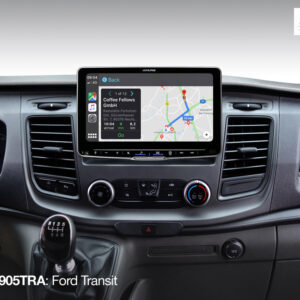 Alpine iLX-F905TRA Autoradio mit 9-Zoll Touchscreen, DAB+, 1-DIN-Einbaugehäuse, Apple CarPlay Wireless und Android Auto Unter