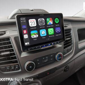 Alpine iLX-F905TRA Autoradio mit 9-Zoll Touchscreen, DAB+, 1-DIN-Einbaugehäuse, Apple CarPlay Wireless und Android Auto Unter