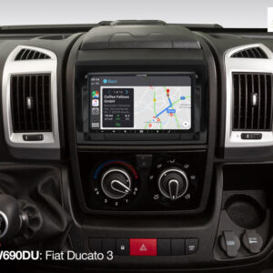 Alpine iLX-W690DU Autoradio und Digital Media Station mit 7-Zoll-Touchscreeen für Fiat Ducato 3, Citroën Jumper 2 und Peugeot