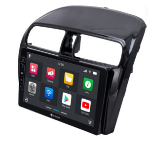 D9-129 Premium Android Autoradio für Mitsubishi Mirage mit 4 x 100W Class-D Verstärker, 9 Zoll Display (hochauflösend), Inkl.