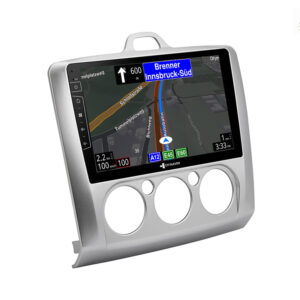 D9-41 Premium Android Autoradio für Ford Focus mit 4 x 100W Class-D Verstärker, 9 Zoll Display (hochauflösend), Inkl. Head-up