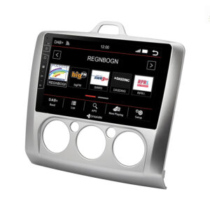 D9-41 Premium Android Autoradio für Ford Focus mit 4 x 100W Class-D Verstärker, 9 Zoll Display (hochauflösend), Inkl. Head-up