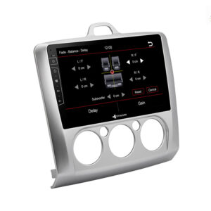 D9-41 Premium Android Autoradio für Ford Focus mit 4 x 100W Class-D Verstärker, 9 Zoll Display (hochauflösend), Inkl. Head-up