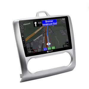 D9-41A Premium Android Autoradio für Ford Focus mit 4 x 100W Class-D Verstärker, 9 Zoll Display (hochauflösend), Inkl. Head-u