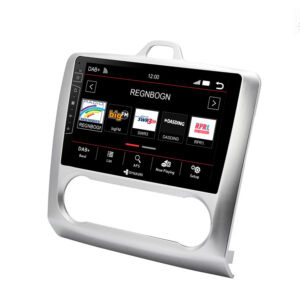 D9-41A Premium Android Autoradio für Ford Focus mit 4 x 100W Class-D Verstärker, 9 Zoll Display (hochauflösend), Inkl. Head-u