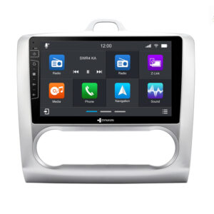 D9-41A Premium Android Autoradio für Ford Focus mit 4 x 100W Class-D Verstärker, 9 Zoll Display (hochauflösend), Inkl. Head-u