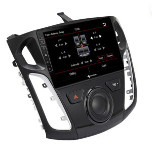 D9-44 Premium Android Autoradio für Ford Focus mit 4 x 100W Class-D Verstärker, 9 Zoll Display (hochauflösend), Inkl. Head-up