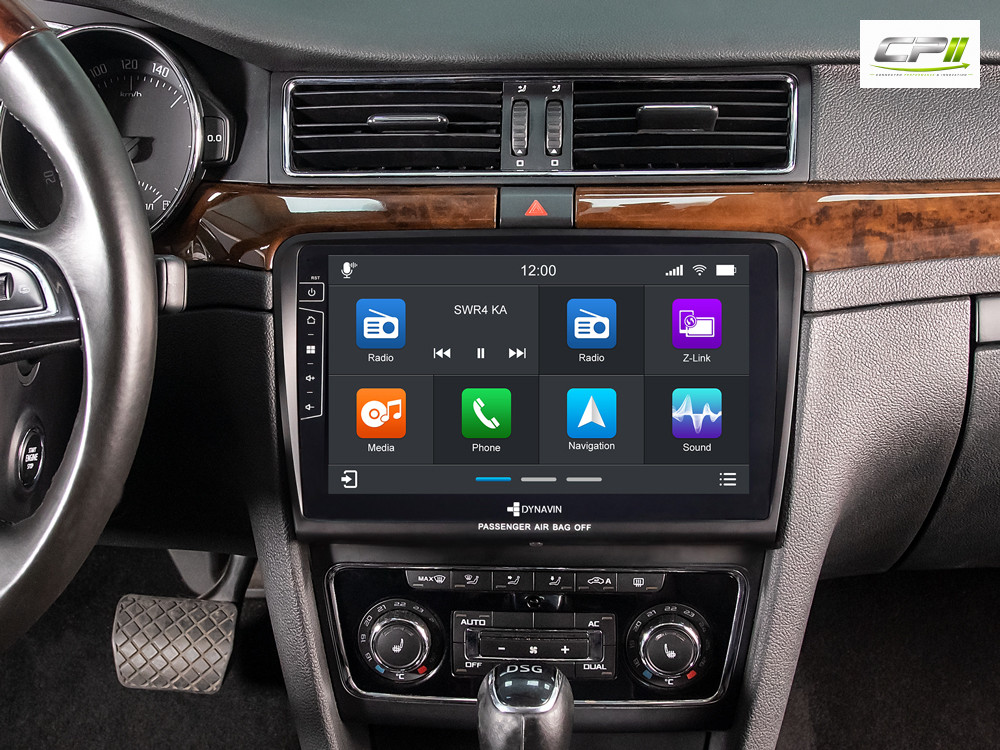 Dynavin Android Autoradio für Skoda Superb mit 10,1 Zoll Display