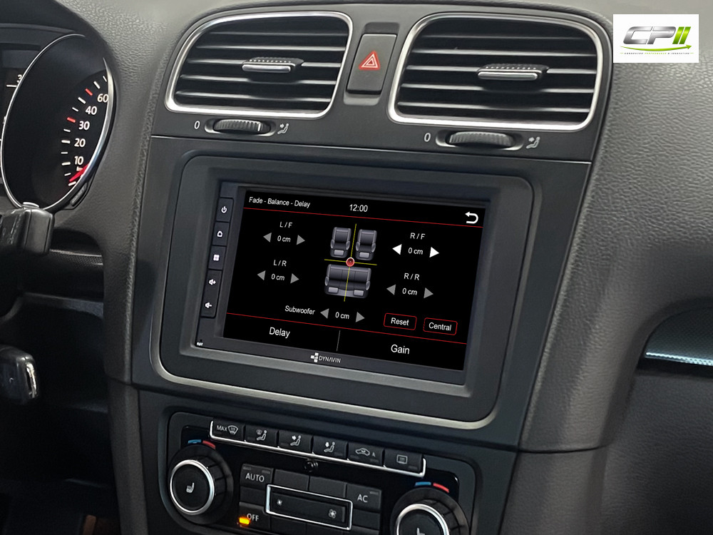 D9-7005 Premium 7-Zoll Universal Dopple Din Android Autoradio mit 4 x 100W Class-D Verstärker, Inkl. Head-up-Display, Apple C