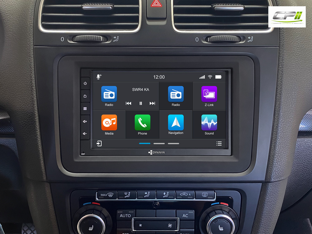 D9-7005 Premium 7-Zoll Universal Dopple Din Android Autoradio mit 4 x 100W Class-D Verstärker, Inkl. Head-up-Display, Apple C