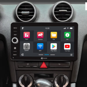D9-A3 Premium Flex 160 GB Android Autoradio für Audi A3 | S3 mit 4 x 100W Class-D Verstärker, 9 Zoll Display (hochauflösend),